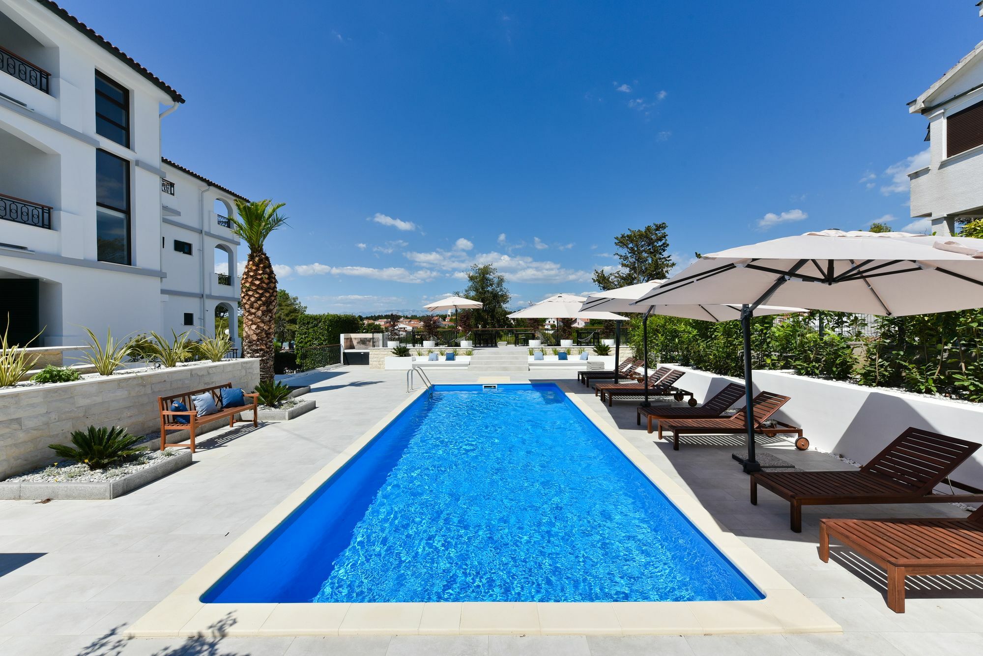 Mediterraneo Garden Apartments Petrcane Exterior foto